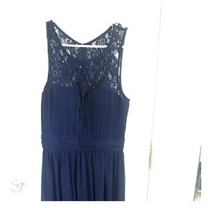 Navy blue dress